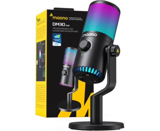 Maono DM30RGB Spēļu Mikrofons Mikrofoni