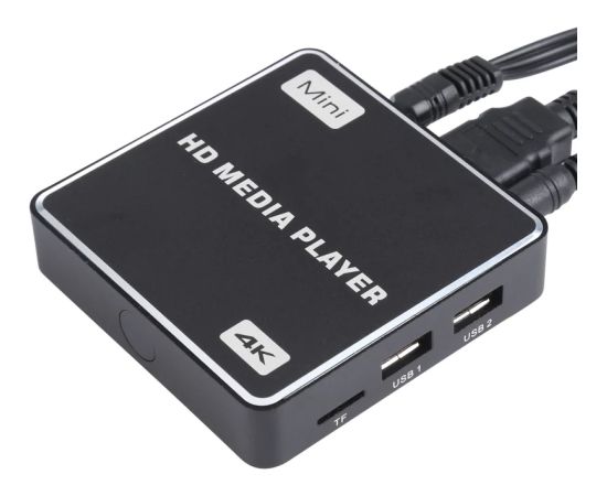 Goodbuy 4K Ultra Media Player | HDMI 2.0 | 4K UHD | Компактный дизайн Мультимедийные проигрыватели