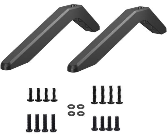 TV Kājas universālās Adjustable TV Stand TV Legs Alloy TV Tabletop Stands Feet Replacement Aluminum  on The Base Крепления для телевизоров