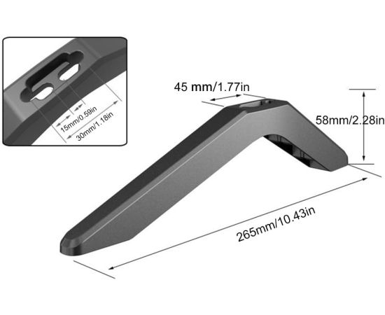 TV Kājas universālās Adjustable TV Stand TV Legs Alloy TV Tabletop Stands Feet Replacement Aluminum  on The Base Крепления для телевизоров
