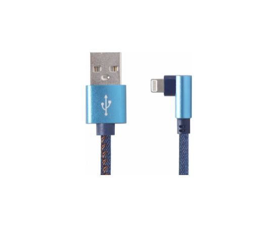 Gembird USB Male - Apple Lightning Male 1m Blue Дата USB-кабели