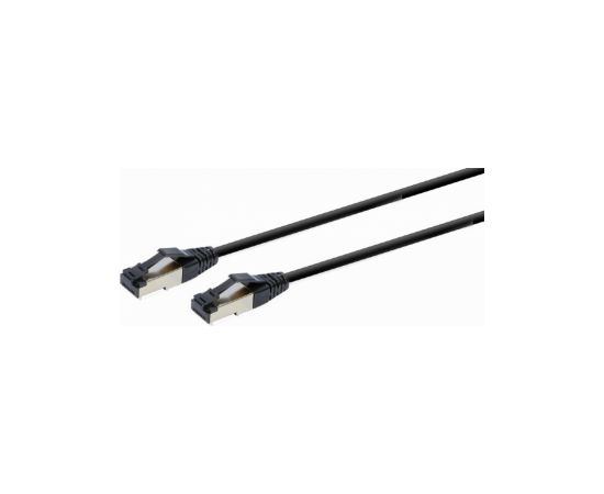Kabelis Gembird S/FTP Cat. 8 LSZH Patch Cord Black 3 m Tīkla vadi