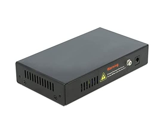DeLOCK Giga Ethernet Switch 4P PoE + 1SFP - 87765 Jaunumi - Datori