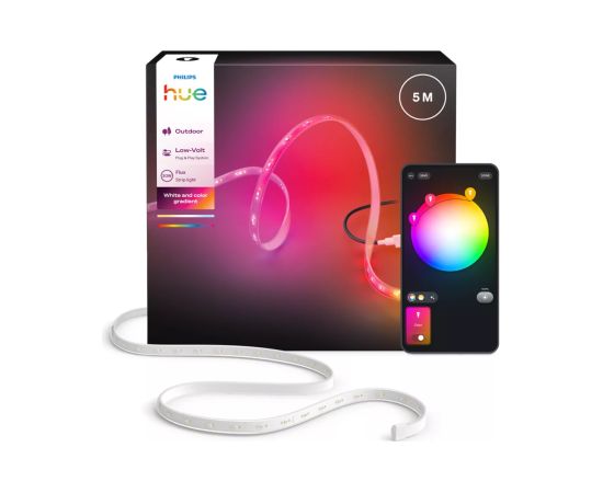 Philips Hue Flux Lightstrip for outdoor use, 5 m 30 W Dekoratīvais apgaismojums 