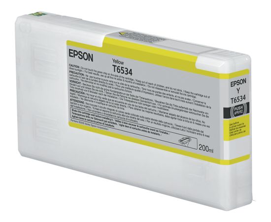 Epson T6534 Ink cartrige Yellow Lāzerprinteru izejmateriāli