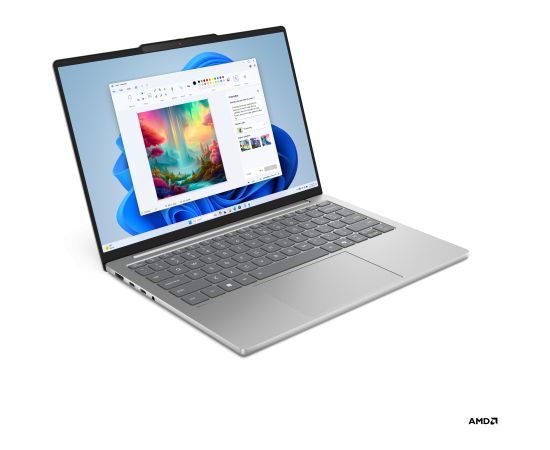 Lenovo IdeaPad Slim 5 13ARP10 Cloud Grey 13.3 " IPS WUXGA 1920 x 1200 pixels Anti-glare AMD Ryzen 5 7535HS 16 GB Soldered LPDDR5x Solid-state drive capacity 512 GB AMD Radeon 660M Graphics Windows 11 Home 802.11ax Bluetooth version 5.3 Keyboard language N Portatīvie datori