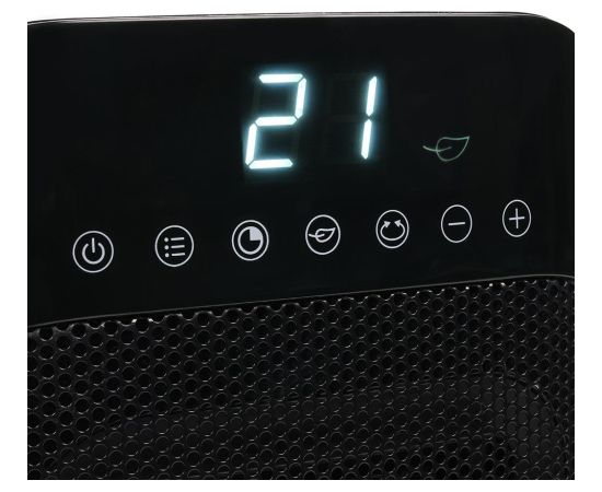 Tristar KA-5074 Ceramic heater 1800 W Number of power levels 3 Suitable for rooms up to 20 m² Black IP21 Jaunumi - Viedierices