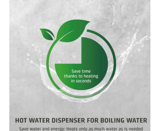 Caso Turbo Hot Water Dispenser HW 616 Water Dispenser 2600 W 2.5 L Plastic/Stainless Steel Black/Stainless Steel Чайники (электрические)