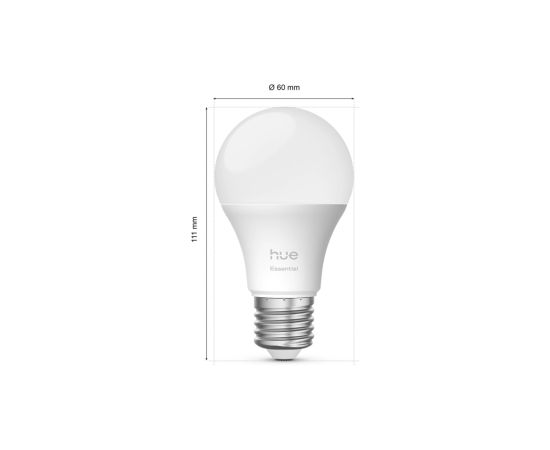 Philips Hue E WCA 806 A60 E27 3kit EU E27 8 W 16 million colours, White and colour light Viedās lampas un spuldzes