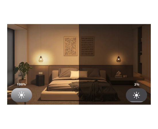 Philips Hue E WCA 806 A60 2kit SW EU E27 8 W 16 million colors, White and colored light Viedās lampas un spuldzes