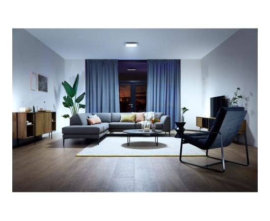 Philips Hue Aurelle square panel light, White 2200-6500 Hue White Ambiance Griestu lampas - šķīvji