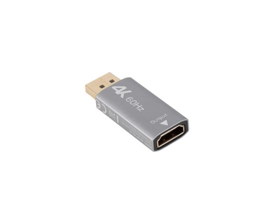 Lanberg Displayport (M) to HDMI (F) Adapter 4K, Silver AD-DP-HD-01 Adapteri