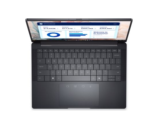 Dell Pro Premium 13 PA13250 13.3 " FHD+ Anti-glare Intel Core Ultra 7 266V 16 GB LPDDR5x Solid-state drive capacity 512 GB Intel Arc Graphics Windows 11 Pro Keyboard language English Keyboard backlit Warranty 36 month(s) Battery warranty 12 month(s) Portatīvie datori