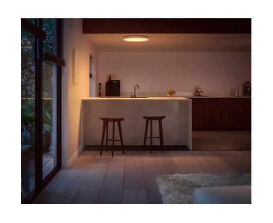 Philips Hue Surimu round panel light, 39.5 cm Bluetooth, Zigbee Griestu lampas - šķīvji