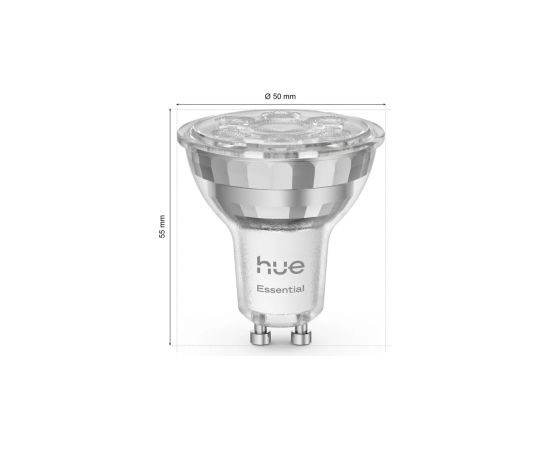 Philips Hue E WCA 345 GU10 3kit SW EU GU10 4.7 W 16 million colors, White and colored light Viedās lampas un spuldzes