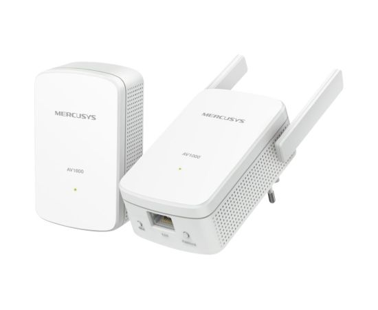 Mercusys AV1000 Gigabit Powerline Wi-Fi Kit MP510 KIT 1000 Mbit/s Ethernet LAN (RJ-45) ports 1 802.11n Усилители сигнала (Range Extender)