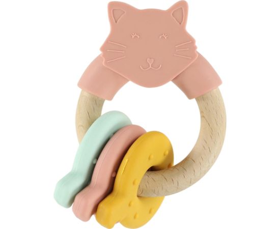 Trixie koka / silikona zobgrauznis, kaķis, 0m+ - 36-347 Jaunumi, Bērnu preces