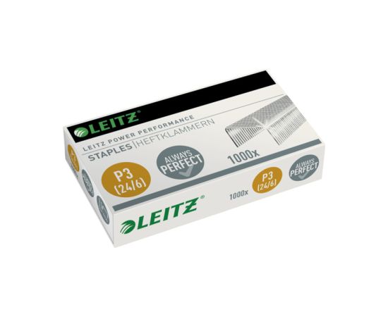 Skavas LEITZ 24/6, 1000 skavas/kastītē ( Iepak. x 2 ) Rakstāmgalda organizēšana