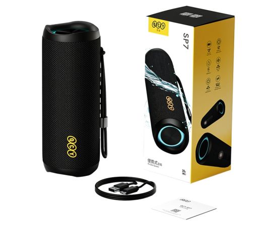 QCY SP7 wireless speaker (black) Bezvadu skaļruņi