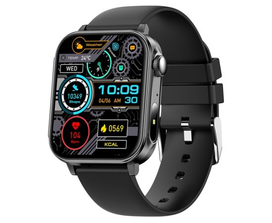 Colmi P80 smartwatch (black) Smart-Watch Pulksteņi