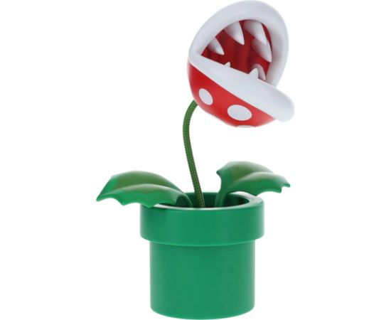 Paladone Super Mario Piranha Plant Posable Lamp Dekoratīvais apgaismojums 