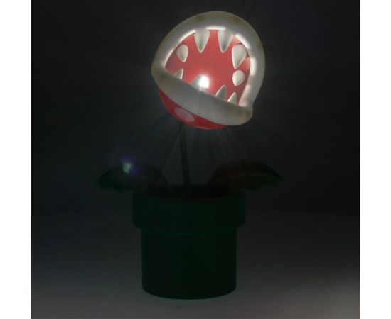 Paladone Super Mario Piranha Plant Posable Lamp Dekoratīvais apgaismojums 