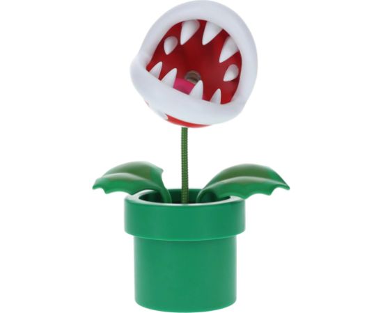 Paladone Super Mario Piranha Plant Posable Lamp Dekoratīvais apgaismojums 