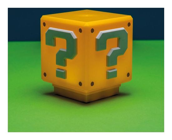 Paladone Super Mario Mini Question Block Light Dekoratīvais apgaismojums 