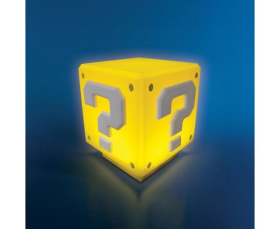 Paladone Super Mario Mini Question Block Light Dekoratīvais apgaismojums 