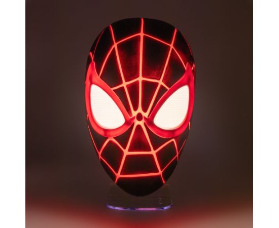 Paladone Spiderman Miles Morales Mask Light Dekoratīvais apgaismojums 