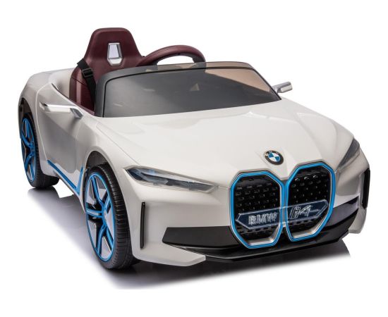 Enero SAMOCHÓD NA AKUMULATOR LICENCJA BMW i4 BIAŁY Jaunumi, Bērnu preces