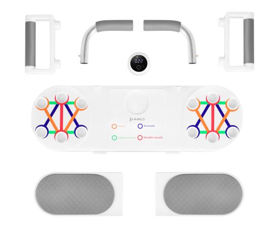 DBP03 Daudzfunkcionāls dēlis vēdera preses vingrinājumiem un atspiešanās vingrinājumiem ar HMS skaitītāju Тренажеры для брюшного пресса