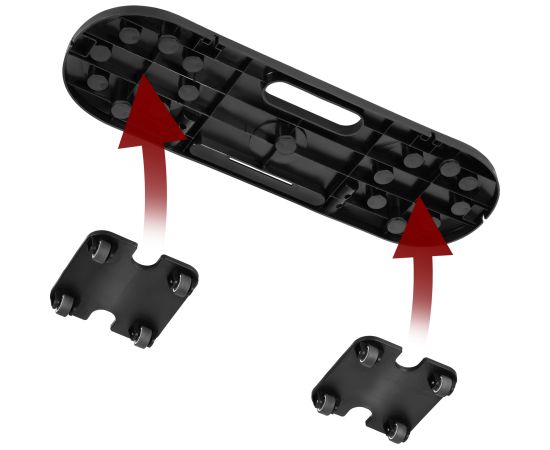 DBP02 daudzfunkcionāls dēlis vēdera preses un atspiešanās vingrinājumiem ar 3-in-1 HMS trosēm Тренажеры для брюшного пресса