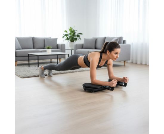 DBP02 daudzfunkcionāls dēlis vēdera preses un atspiešanās vingrinājumiem ar 3-in-1 HMS trosēm Тренажеры для брюшного пресса