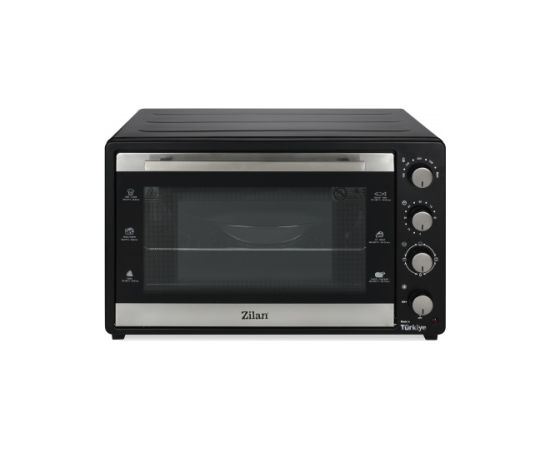 Zilan ZLN 3480 elektriskā cepeškrāsns ar ventilatoru, 2500 W jauda, 80 L ietilpība, taimeris Jaunumi Sadz. tehnika