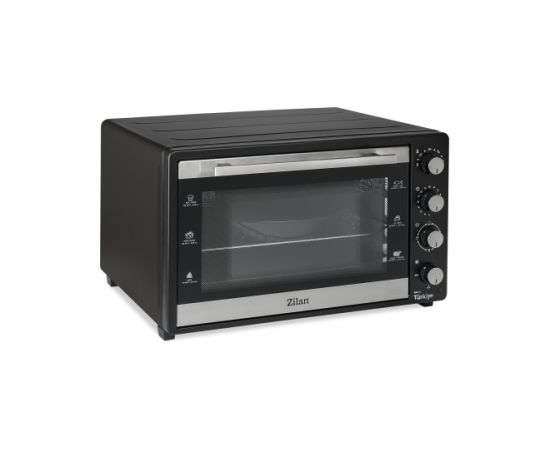 Zilan ZLN 3480 elektriskā cepeškrāsns ar ventilatoru, 2500 W jauda, 80 L ietilpība, taimeris Jaunumi Sadz. tehnika
