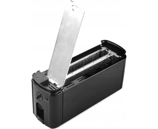 FLORIA ZLN 2706 dubultais maizes tosteris, melns, 1300 W jauda, 4 šķēlēm Tosteri