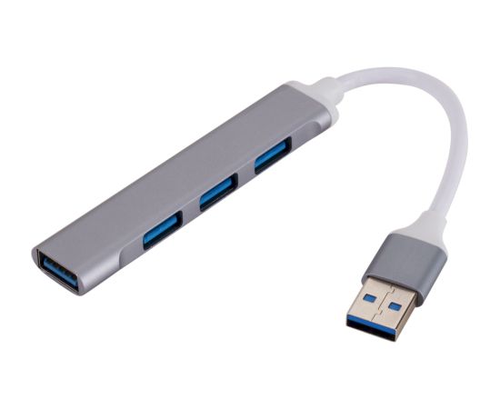 Goodbuy mini adapteris (sadalītājs) no USB 3.0 līdz 4 x USB 3.0 sudraba Jaunumi - Datori