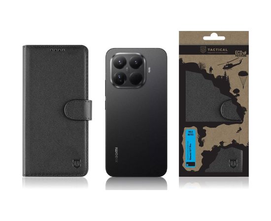 Tactical Field Notes maciņš priekš Xiaomi 15T Pro melns Neoriģinālie Maciņi