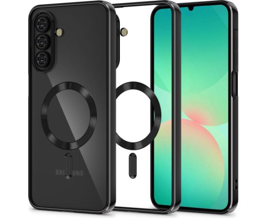 Tech-Protect MagFlex MagSafe Galaxy A26 5G spīdīgi melns Neoriģinālie Maciņi