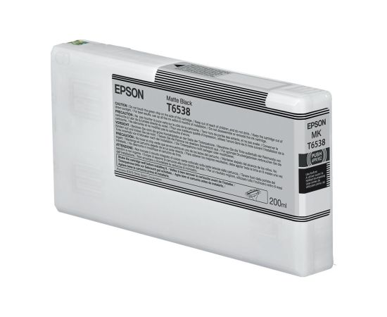 EPSON T65380N Matte Black Ink Cartridge (200ml) Epson C13T65380N Epson UltraChrome High Dynamic Range Matte black Lāzerprinteru izejmateriāli