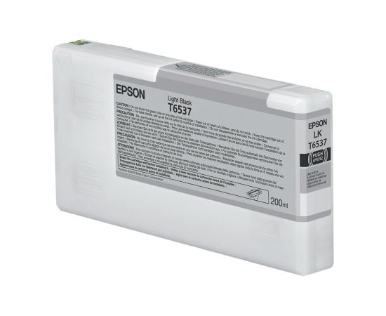 Epson T6537 Ink Cartridge Light Black Lāzerprinteru izejmateriāli
