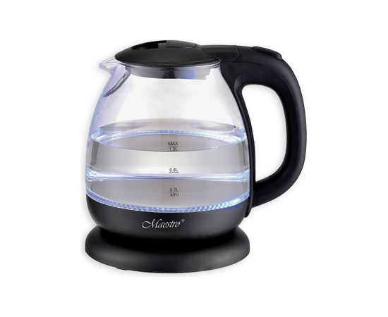 MAESTRO MR-055 electric kettle 1 L 1100 W (MR-055-BLACK) Black Чайники (электрические)