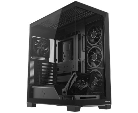 MODECOM VOLCANO STELLAR PLUS ARGB MIDI 5F BLACK Корпуса