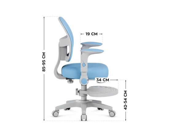 Junior 5.0 Blue swivel chair Офисные стулья