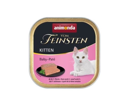 ANIMONDA Vom Feinsten Kitten Baby Pate - wet cat food - 100g Kaķu konservi