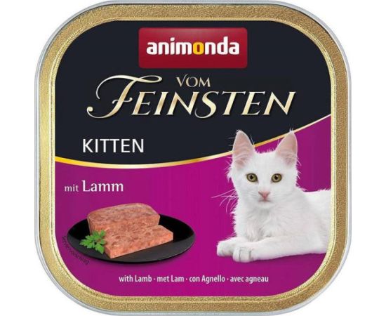 ANIMONDA Vom Feinsten Kitten Lamb - wet cat food - 100g Kaķu konservi