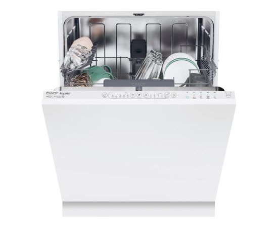 Candy RapidÓ CS 4E7L0W Fully built-in 14 place settings E Jaunumi Sadz. tehnika