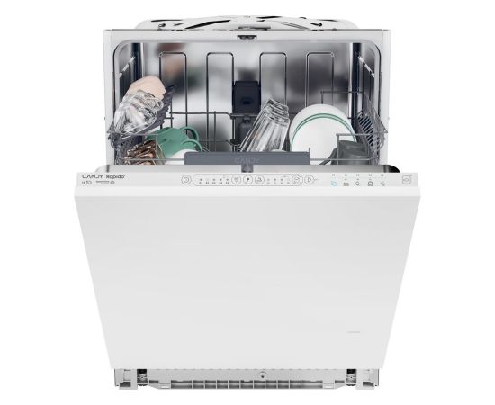 Candy RapidÓ CS 4E7L0W Fully built-in 14 place settings E Jaunumi Sadz. tehnika