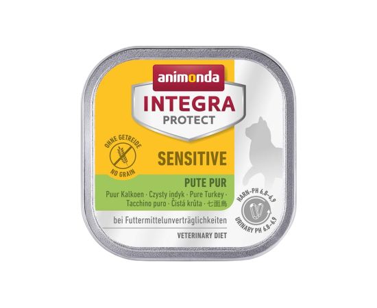 ANIMONDA Integra Protect Adult Sensitive Turkey - wet cat food - 100g Kaķu konservi